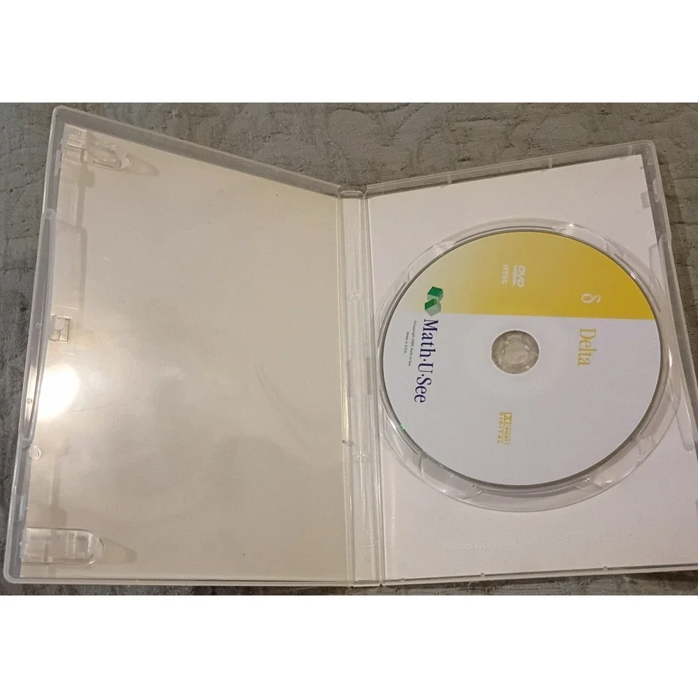 Delta : Dvd by Math-u-see (2009, DVD) Homeschool Math Visual Lessons Teaching - Picture 3 of 6